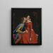Paolo i Francesca - Jean-Auguste-Dominique Ingres — oprawiony obraz na ścianie