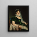 Portret hrabiny de Tournon - Jean-Auguste-Dominique Ingres — oprawiony obraz na ścianie