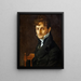 Portret Belvèze-Foulon - Jean-Auguste-Dominique Ingres — oprawiony obraz na ścianie
