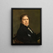 autoportret - Jean-Auguste-Dominique Ingres — oprawiony obraz na ścianie