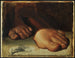 Studium stopy w Jezusie przekazującym klucze świętemu Piotrowi - Jean-Auguste-Dominique Ingres — widok dzieła