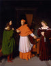 Zaręczyny Raphaela i siostrzenicy kardynała Bibbiena - Jean-Auguste-Dominique Ingres — widok dzieła