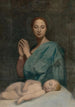 La Vierge avec l'Enfant Jésus endormi - Jean-Auguste-Dominique Ingres — widok dzieła
