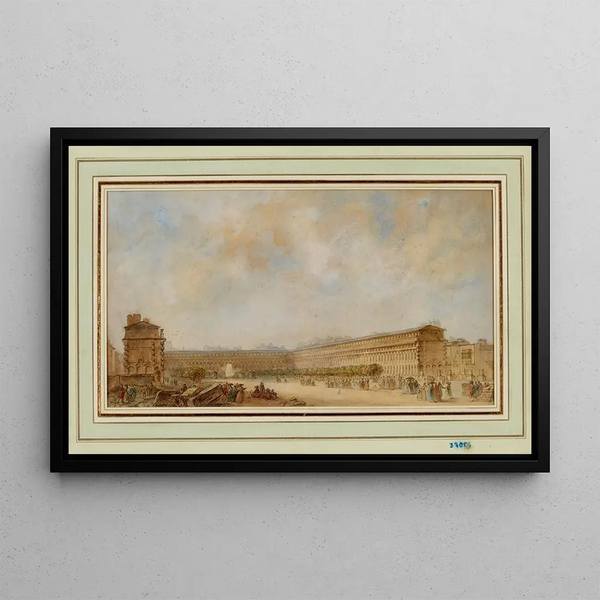 Jean Baptiste Marchal - Le Palais Royal en 1789.webp