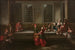 Taniec w haremie - Jean-Baptiste Vanmour — widok dzieła