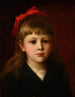 Portret dziewczynki - Jean Benner — widok dzieła
