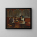Przy kawie - Jean Béraud — oprawiony obraz na ścianie