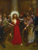 Chrystusa przywiązany do kolumny - Jean Braud — widok dzieła
