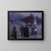 niemieckiej flagi przy Porte des Invalides - Jean Béraud — oprawiony obraz na ścianie