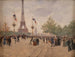 Wejście na Wystawę Światową w 1889 roku - Jean Béraud — widok dzieła