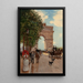 L'Arc de Triomphe Champs-Élysées - Jean Béraud — oprawiony obraz na ścianie