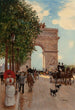 L'Arc de Triomphe Champs-Élysées - Jean Béraud — widok dzieła