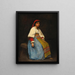L'Italienne - Jean Béraud — oprawiony obraz na ścianie
