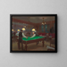 La Partie de billard - Jean Béraud — oprawiony obraz na ścianie