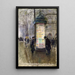 La colonne Morris - Jean Béraud — oprawiony obraz na ścianie