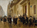 La sortie du lycée Condorcet - Jean Béraud — widok dzieła