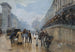 L'accident Porte Saint-Denis - Jean Béraud — widok dzieła