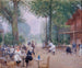 Le Chalet du Cycle au bois de Boulogne - Jean Béraud — widok dzieła