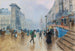 Le boulevard Saint-Denis Paris - Jean Béraud — widok dzieła