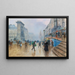 Le boulevard Saint-Denis Paris - Jean Béraud — oprawiony obraz na ścianie