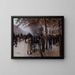 Le boulevard des Capucines le soir devant le Café Napolitain - Jean Béraud — oprawiony obraz na ścianie