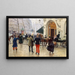 Teatr Vaudeville - Jean Béraud — oprawiony obraz na ścianie