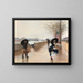 Le Vent - Jean Béraud — oprawiony obraz na ścianie