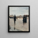 Opuszczanie cmentarza Montmartre - Jean Béraud — oprawiony obraz na ścianie