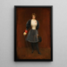 L'escrimeuse - Jean Béraud — oprawiony obraz na ścianie