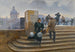 Modistka na Moście Arts - Jean Béraud — widok dzieła