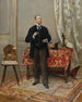 Portret Edmonda Taigny 1828-1906 historyk i kolekcjoner - Jean Béraud — widok dzieła