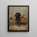 Portret Edmonda Taigny 1828-1906 historyk i kolekcjoner - Jean Béraud — oprawiony obraz na ścianie