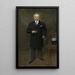Portret Sir Campbella Clarkea - Jean Béraud — oprawiony obraz na ścianie