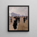Scena z placu Concorde - Jean Béraud — oprawiony obraz na ścianie