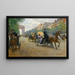 Scena na Polach Elizejskich - Jean Béraud — oprawiony obraz na ścianie