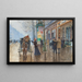Scena uliczna paryska - Jean Béraud — oprawiony obraz na ścianie