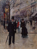 na bulwarze - Jean Béraud — widok dzieła