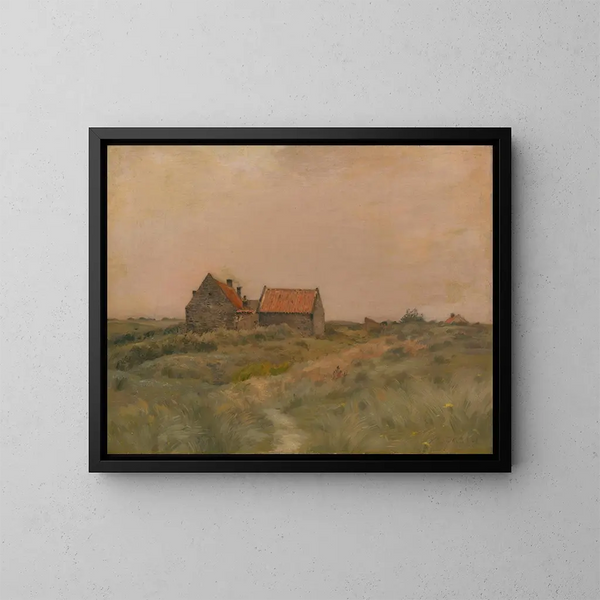 Dzień października - Jean-Charles Cazin — oprawiony obraz na ścianie