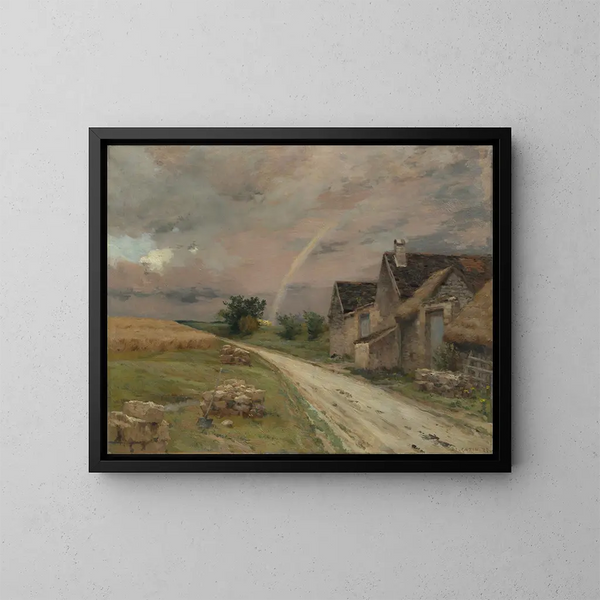 Łuki tęczy - Jean-Charles Cazin — oprawiony obraz na ścianie