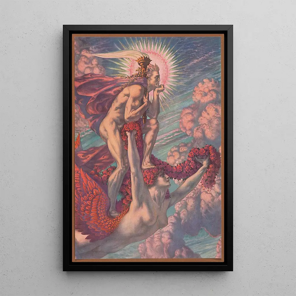 Jean Delville - The victorious genius.webp