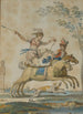 Akrobatów jeździeckich - Jean Démosthène Dugourc — widok dzieła