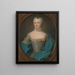Margaretha Cornelia van de Poll 1726-1798 - Jean Fournier — oprawiony obraz na ścianie