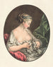 La Vénus aux colombes - Jean François Janinet — widok dzieła