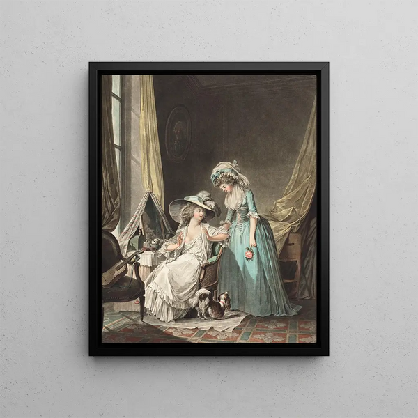 Jean Franois Janinet - Laveu Difficile The Difficult Confession.webp