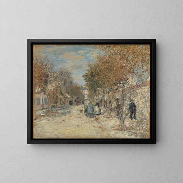 Porte au soleil - Jean François Raffaëlli — oprawiony obraz na ścianie