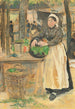 La Cuisinière au marché - Jean François Raffaëlli — widok dzieła