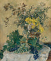 Martwa natura z kwiatami i winogronami - Jean François Raffaëlli — widok dzieła