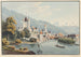 Widok na Thun - Jean Henri Baumann — widok dzieła