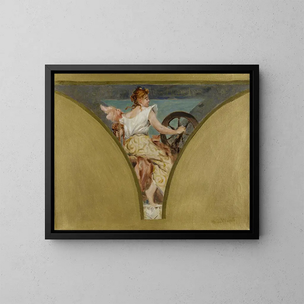 La Tapisserie - Jean Joseph Weerts — oprawiony obraz na ścianie