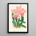 Cattleya Malouana - Jean Jules Linden — oprawiony obraz na ścianie